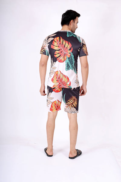Comfort and Character Combined men's printed nightwear.ND-8004