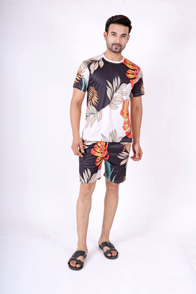 Comfort and Character Combined men's printed nightwear.ND-8004