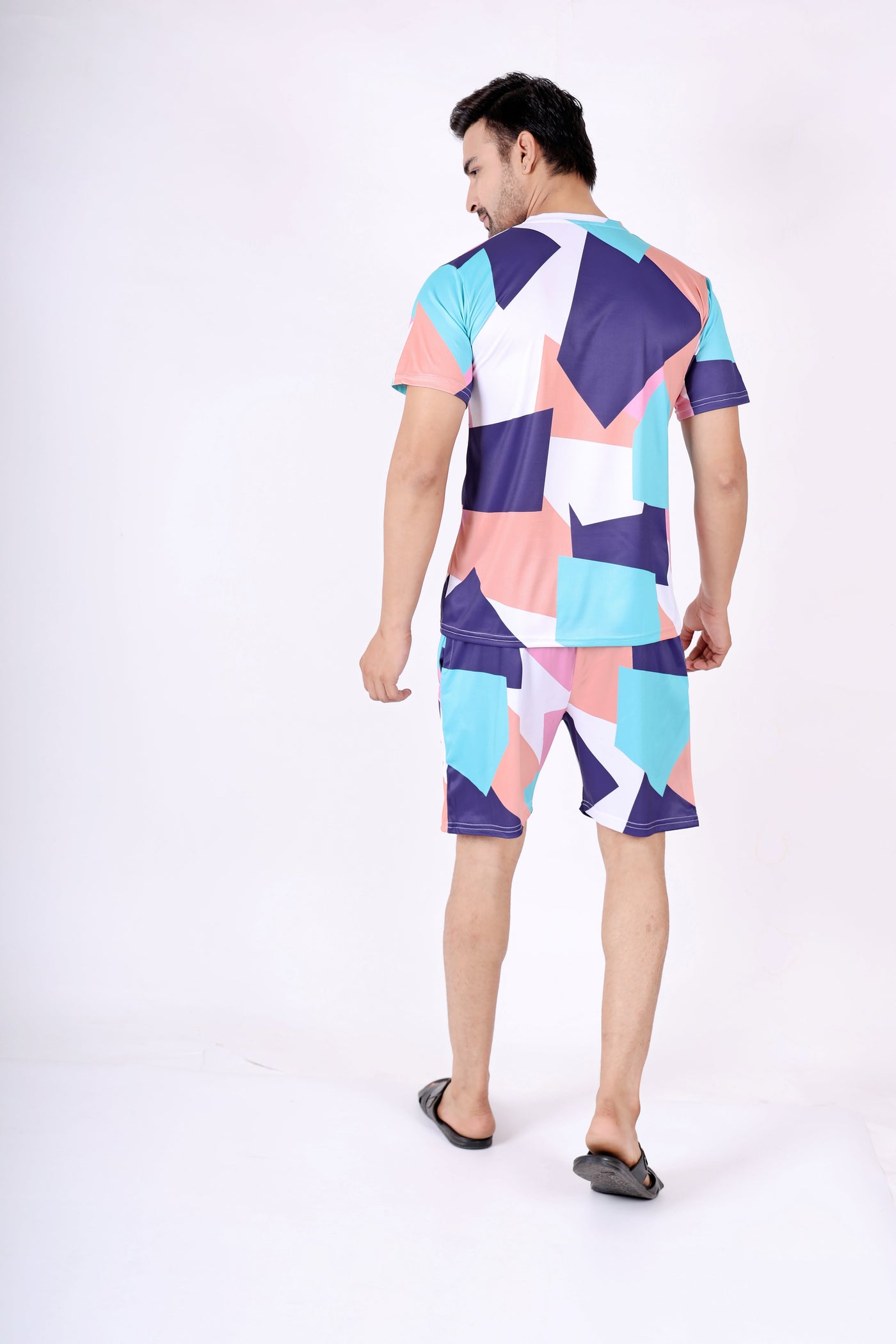 Comfort and Character Combined men's printed nightwear.ND-8008