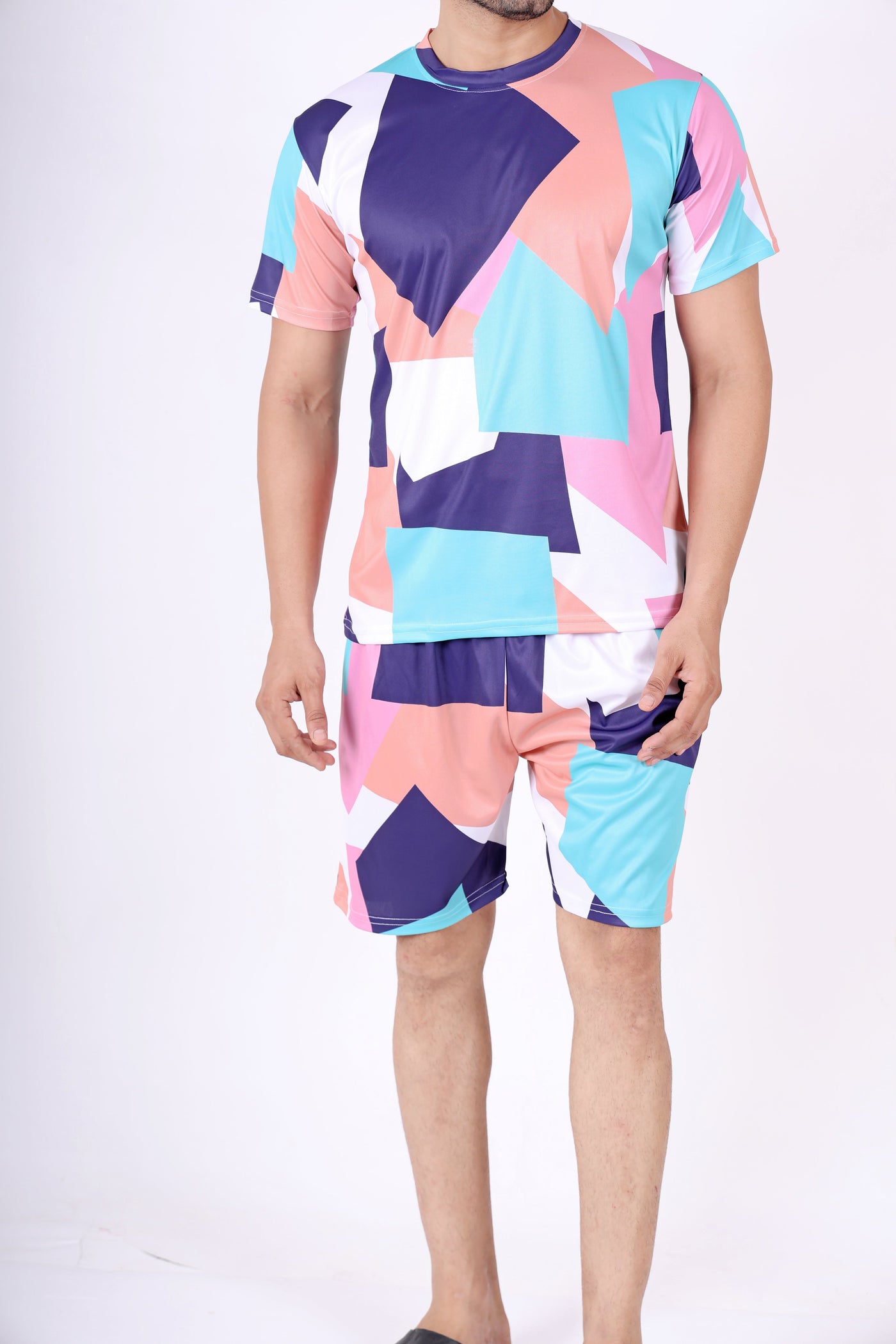 Comfort and Character Combined men's printed nightwear.ND-8008