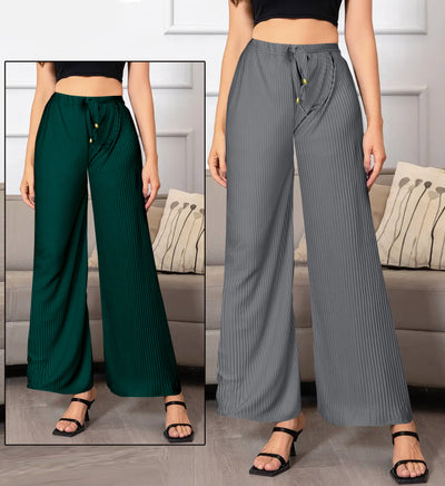 Buy 1 Get 1 Free on Women's Lycra Palazzos