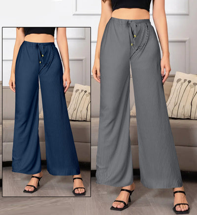 Buy 1 Get 1 Free on Women's Lycra Palazzos