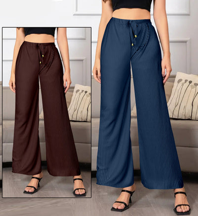 Buy 1 Get 1 Free on Women's Lycra Palazzos