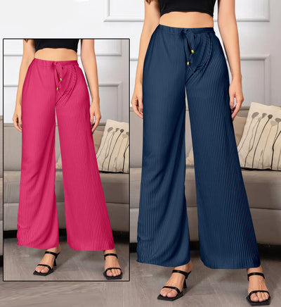 Buy 1 Get 1 Free on Women's Lycra Palazzos