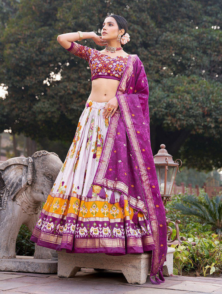 Silk Lehenga Choli For Women