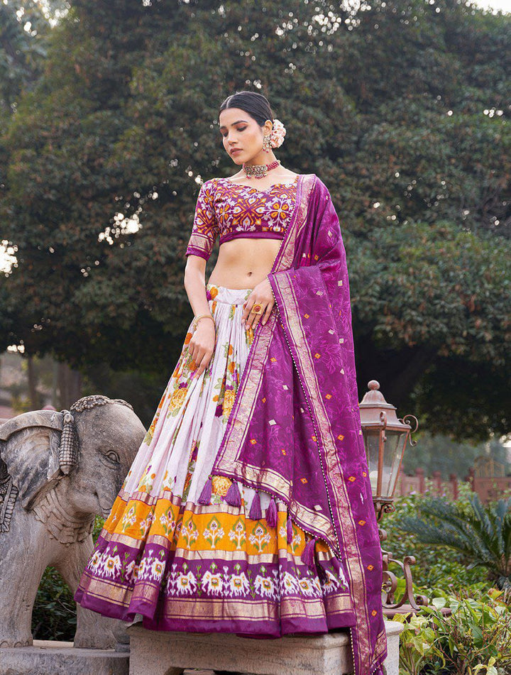 Silk Lehenga Choli For Women