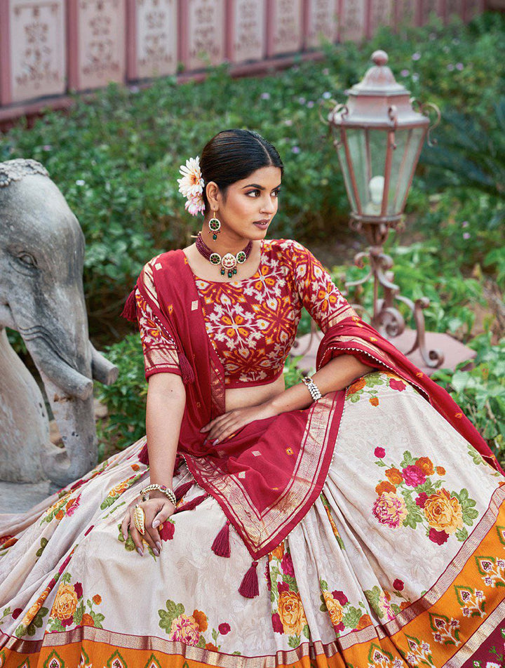 Silk Lehenga Choli For Women