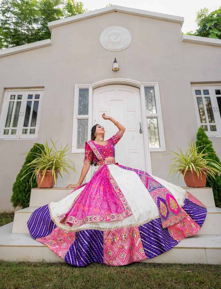 Maharani  Lehenga  Choli  (Full Stitched)