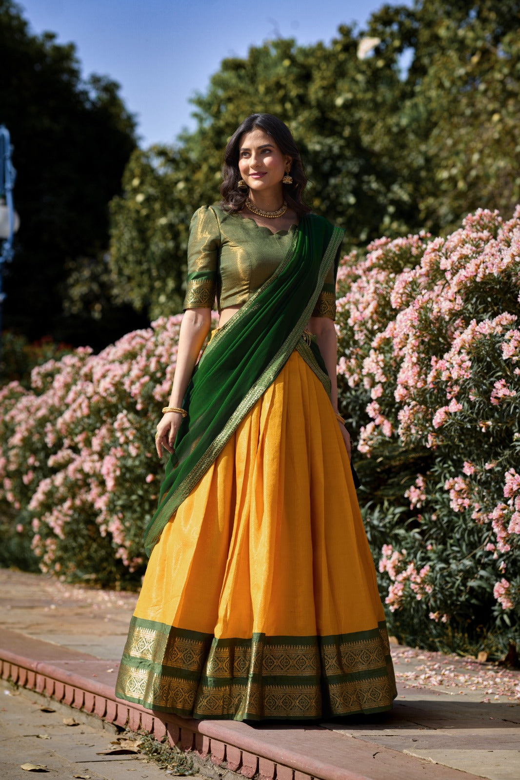 South Indian culture Lehenga Collection