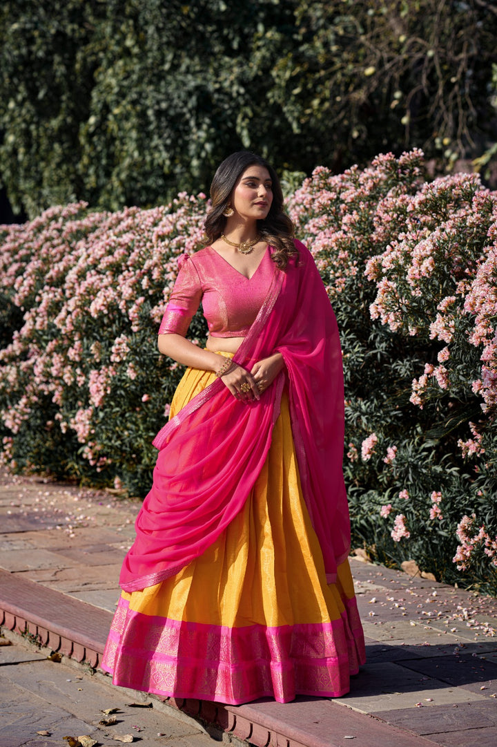 South Indian culture Lehenga Collection