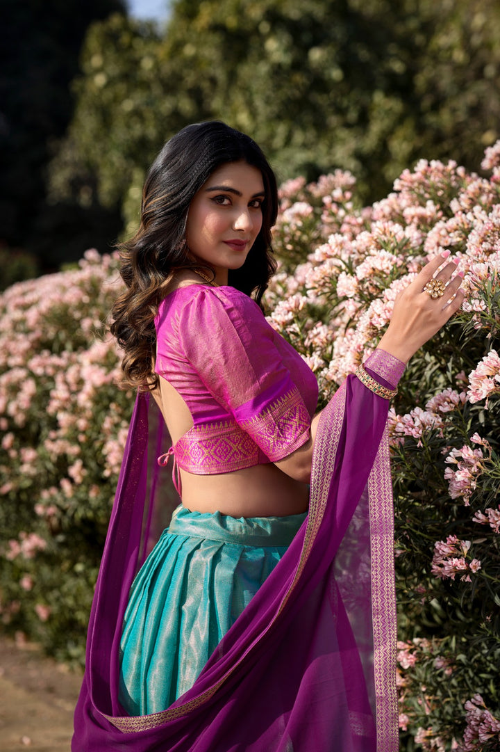 South Indian culture Lehenga Collection