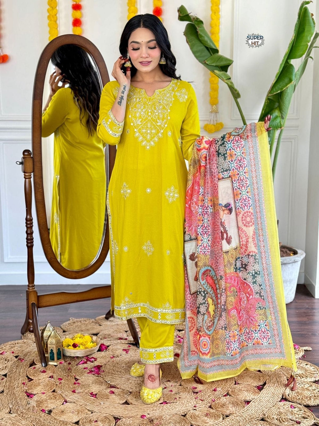 FESTIVE PARTY WEAR KURTI SET COLLECTION