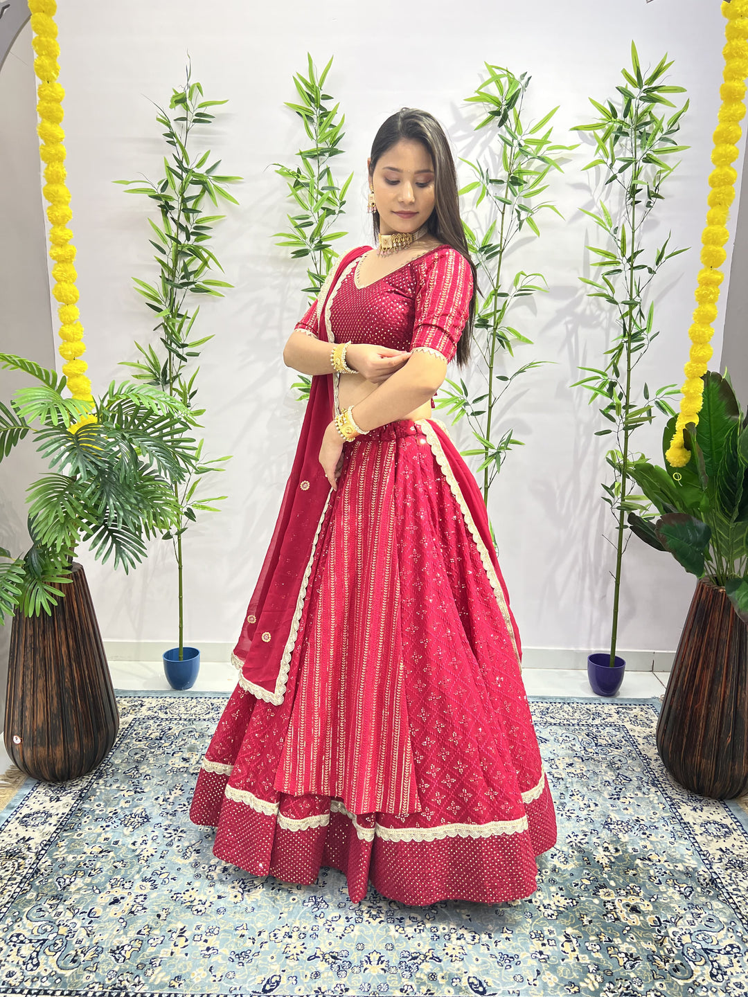 Chamkila Lehenga (Full Stitched)