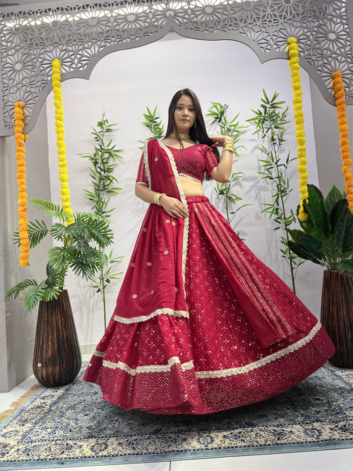 Chamkila Lehenga (Full Stitched)