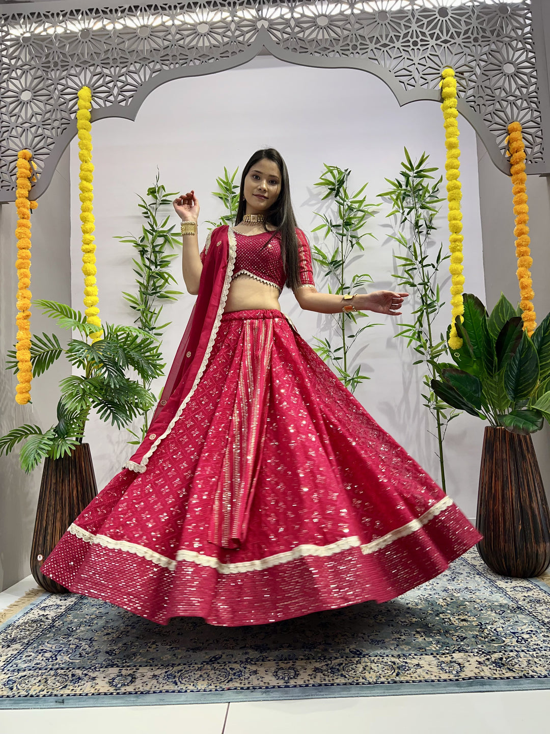 Chamkila Lehenga (Full Stitched)