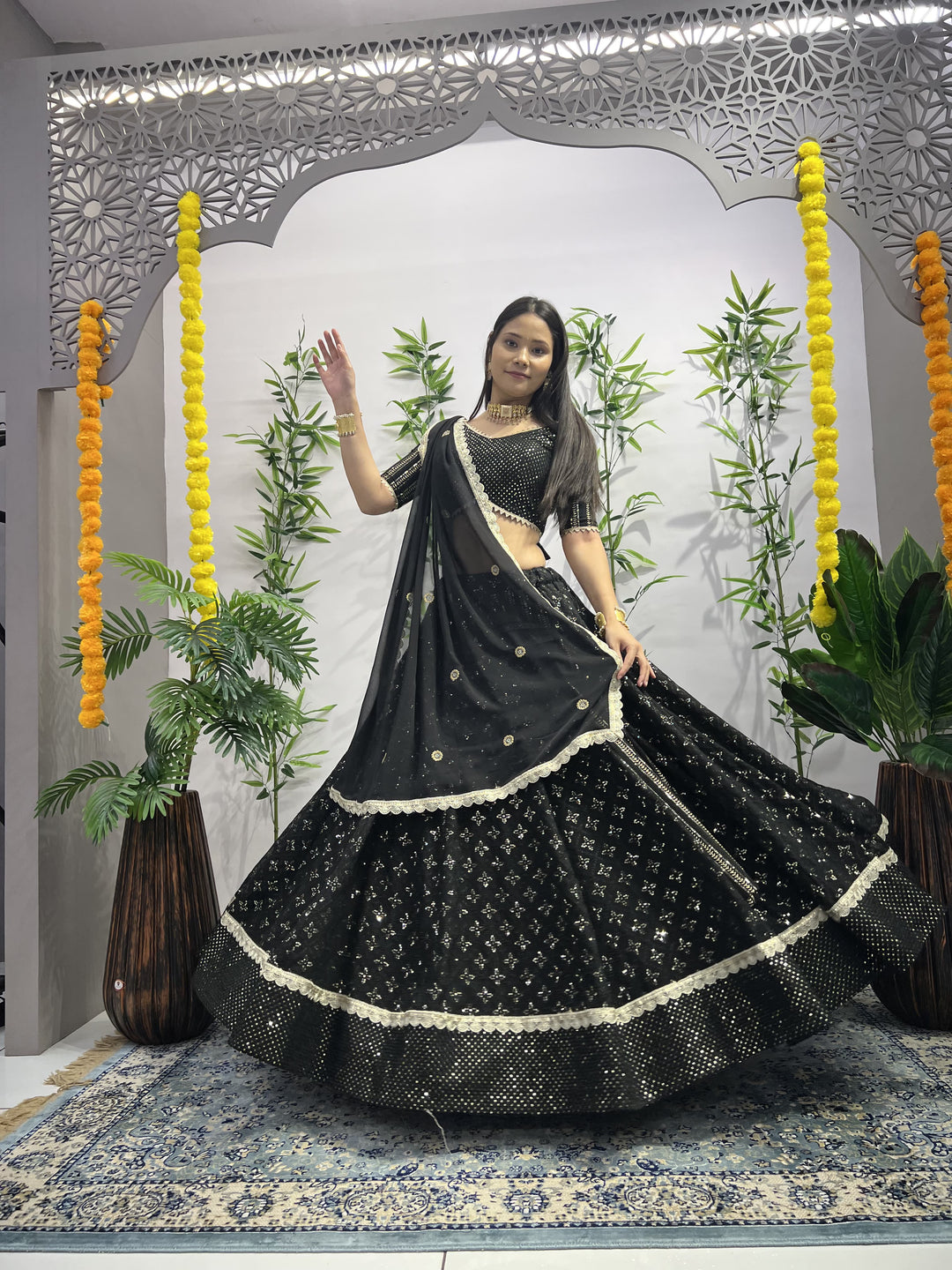 Chamkila Lehenga (Full Stitched)