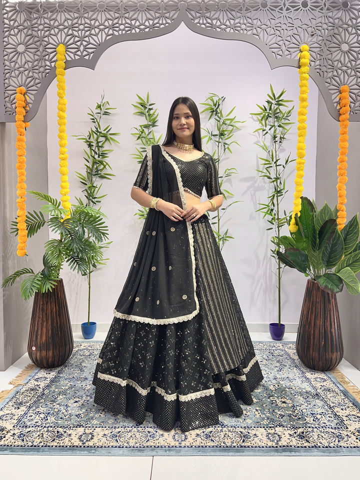 Chamkila Lehenga (Full Stitched)