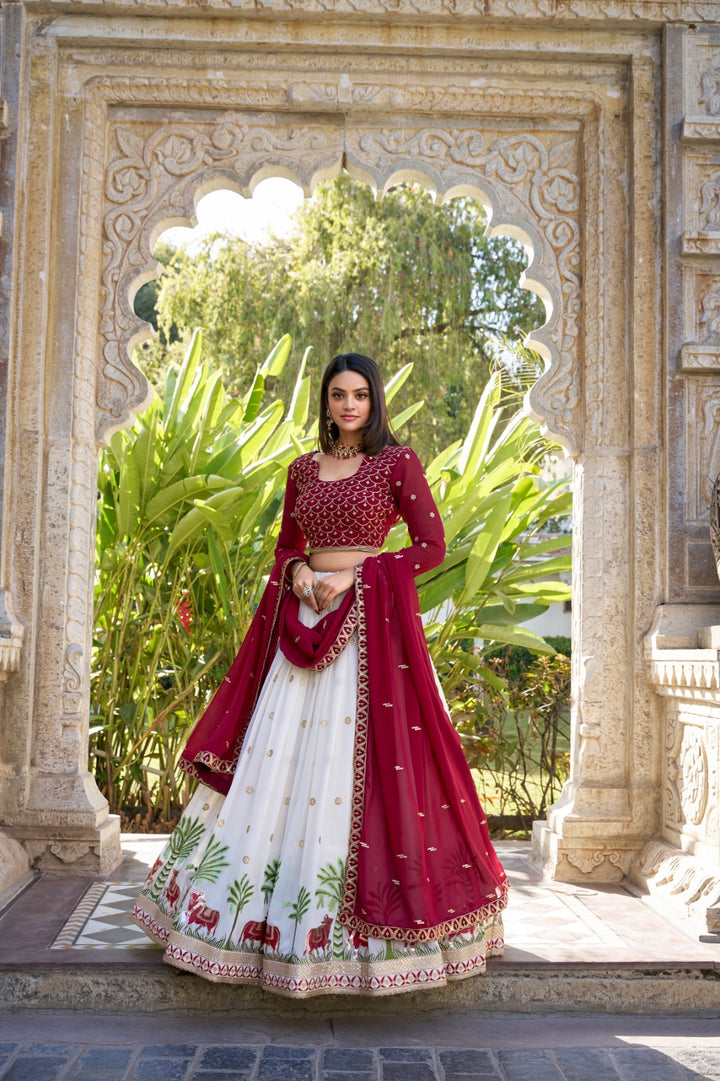 Whispering Charm Through Delicate Embroidery Wedding Collection