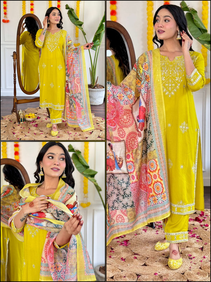 NEW ARRIVAL FESTIVE PARTY WEAR KURTI SET COLLECTION