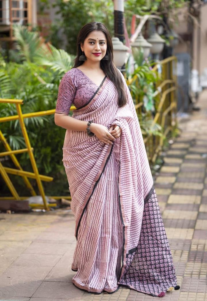 New Pure Chanderi Saree For Women