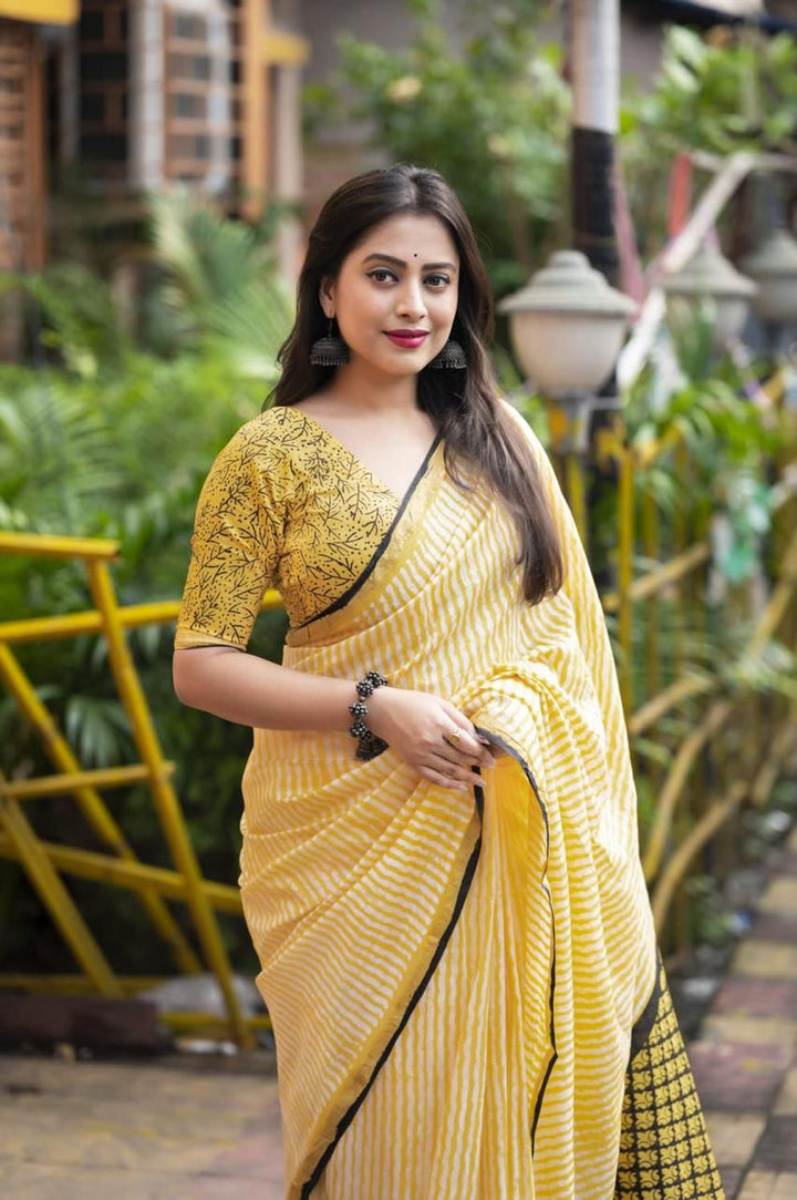 New Pure Chanderi Saree For Women