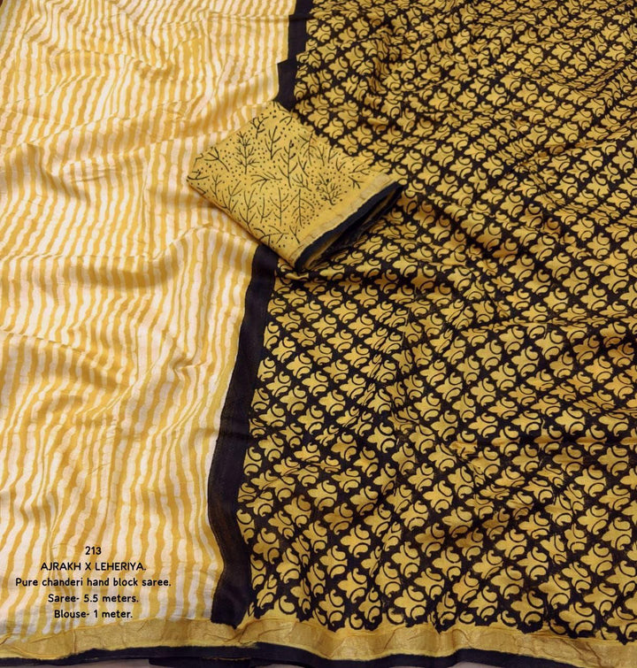 New Pure Chanderi Saree For Women