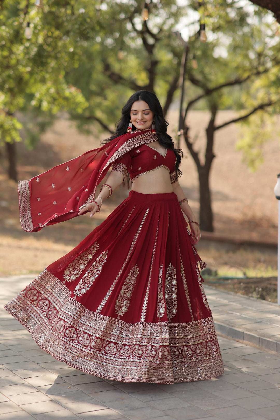 LEHENGA CHOLI WITH DUPATTA COLLECTIONS-2025