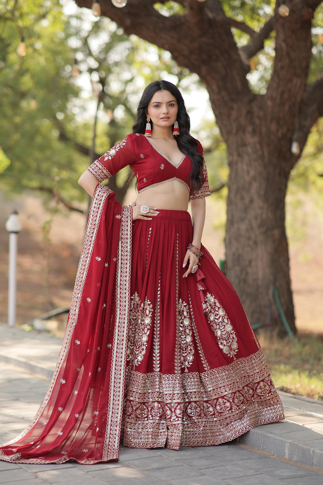 LEHENGA CHOLI WITH DUPATTA COLLECTIONS-2025