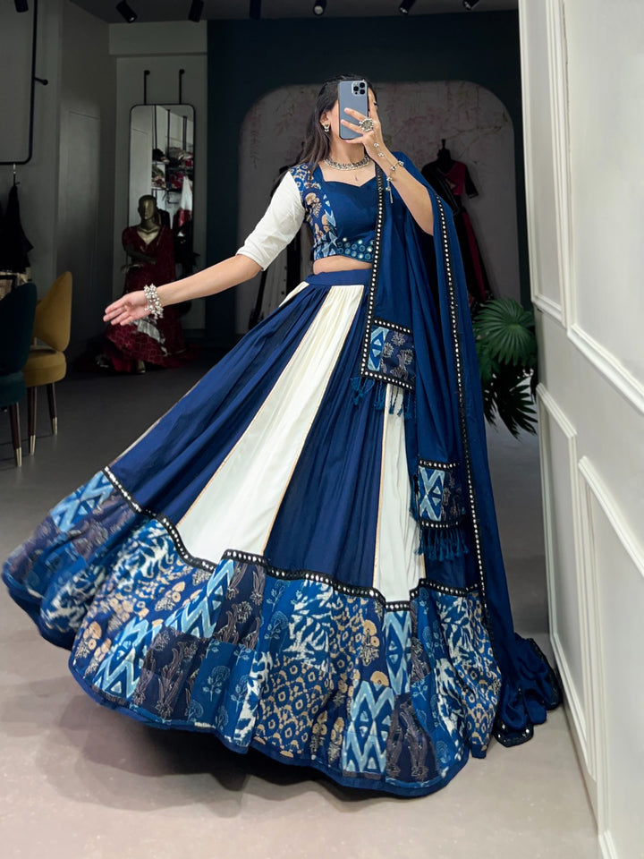 Blue Beauty for Garba Nights Wedding Collection 2025