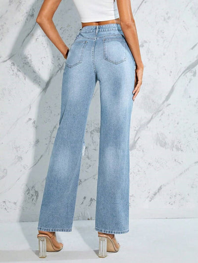 MEELANA 2 Cut Women's Jeans