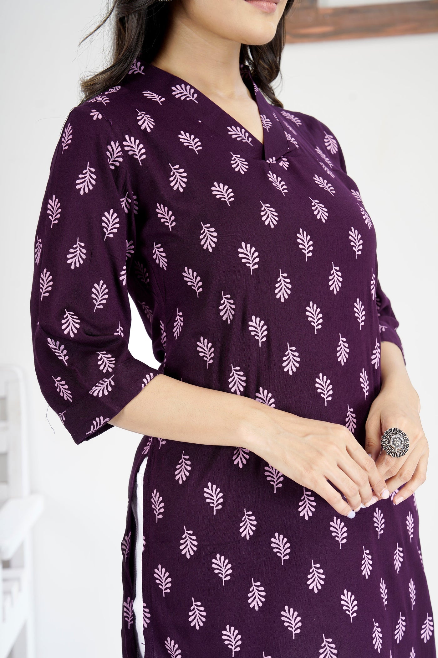 Soft & Stylish Maroon Cotton Tops and Tunics for Women.